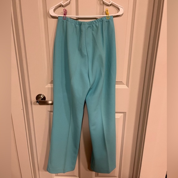 Vintage teal blue pants - Picture 2 of 3